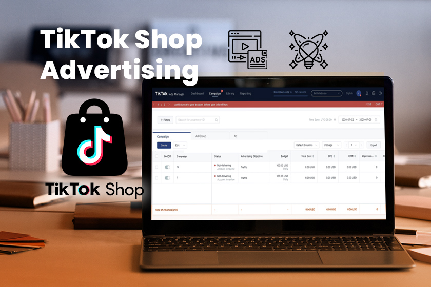 advertising services for tiktok shop